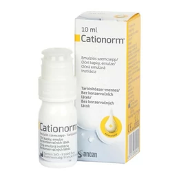 Cationorm  szemcsepp 10 ml Cationorm  szemcsepp 10 ml