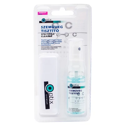 Optix szemüvegtisztító spray szett 30ml
